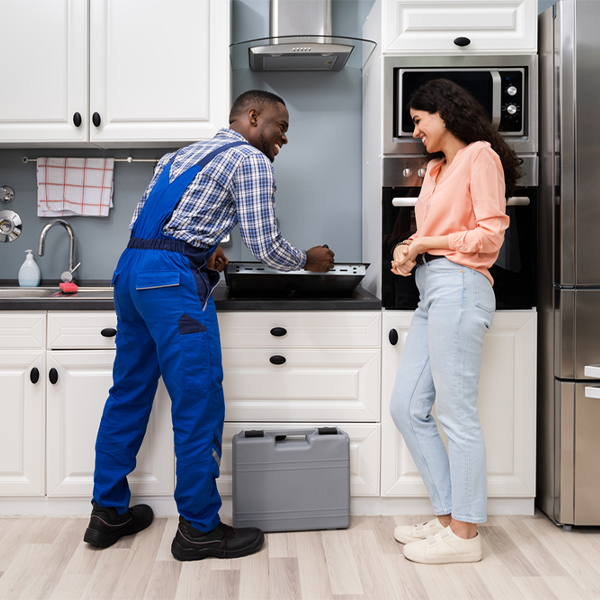 can you provide an estimate for cooktop repair before beginning any work in Shorewood Forest